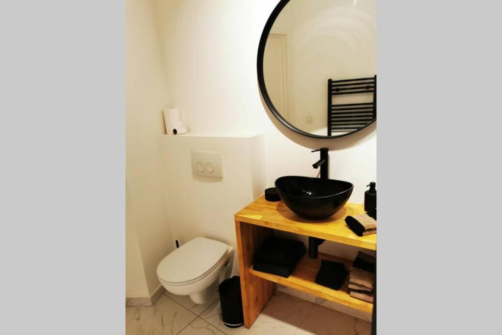 De Flat - Licht En Luxueus Appartement Bij Het Zuid Antwerpen Bagian luar foto