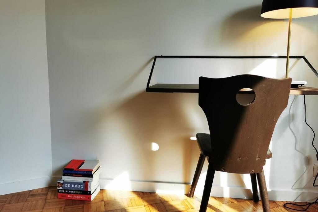 De Flat - Licht En Luxueus Appartement Bij Het Zuid Antwerpen Bagian luar foto