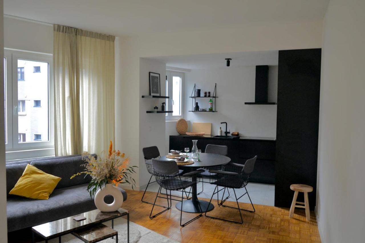 De Flat - Licht En Luxueus Appartement Bij Het Zuid Antwerpen Bagian luar foto
